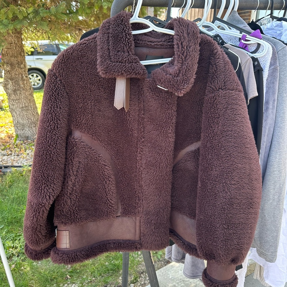 Fur Bomber Jacket